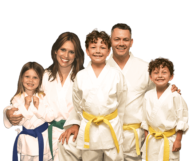 Martial Arts Lessons for Families in Nanuet NY - Group Family for Martial Arts Footer Banner