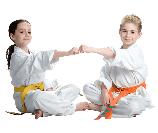 Martial Arts Lessons for Kids in Nanuet NY - Kids Greeting Happy Footer Banner